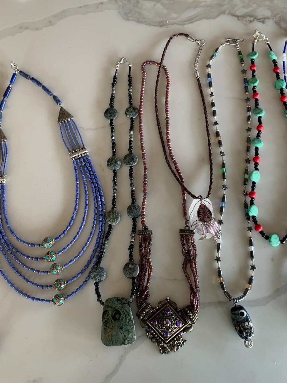 11 Assorted Unique Necklaces